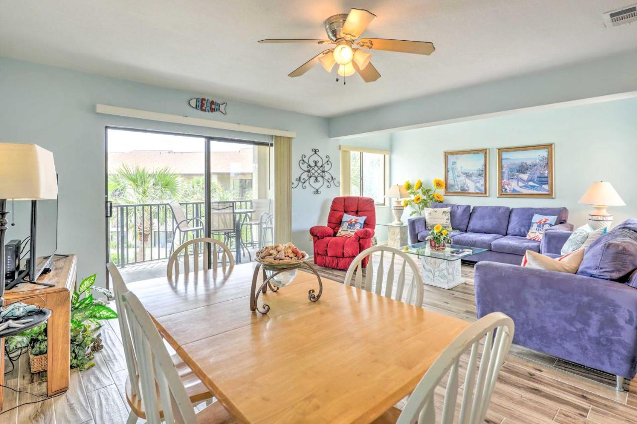 Beachside St Augustine Resort Condo, 6 Mi To Dtwn! Coquina Gables Eksteriør bilde